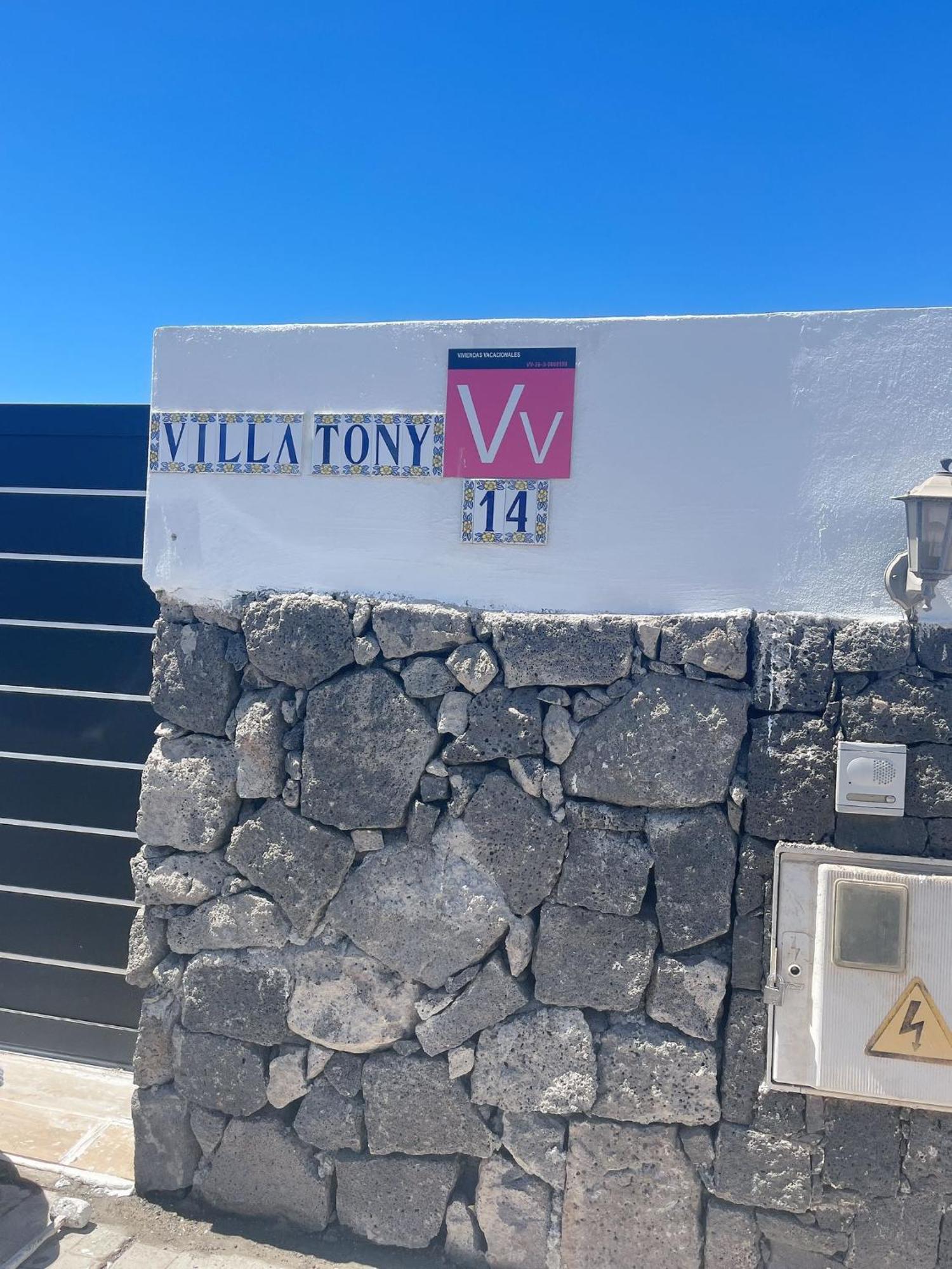 Villa Tony Playa Blanca  Eksteriør billede